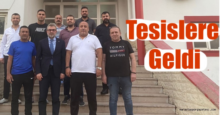 Fırat Görgel, Kahramanmaraşspor’a moral ziyaretinde bulundu