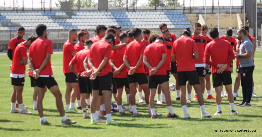 K.Maraşspor, Çorum FK maçını hazırlıklarına yaptığı antrenmanla başladı