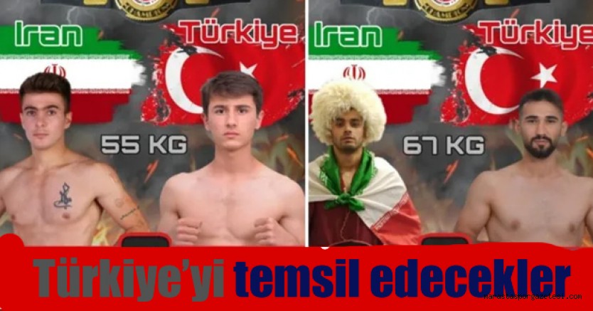 Kahramanmaraş’lı iki kick boksçu’nun rakipleri belli oldu