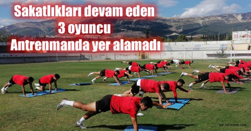 Kahramanmaraşspor, Somaspor ile oynayacağı maçın hazırlıklarına başladı