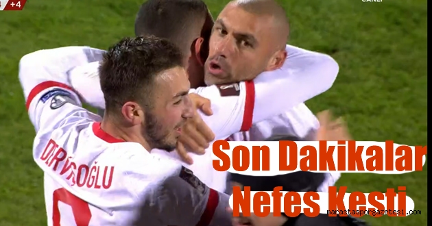 Letonya 1-2 Türkiye maç sonu özet