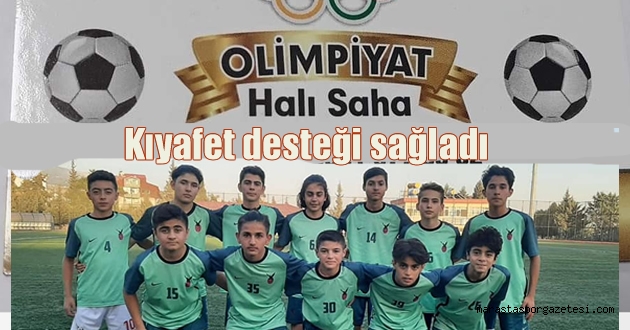 Olimpiyat halı sahadan Kurtuluş 1920 Spor’a destek