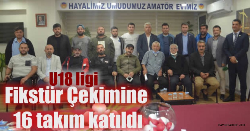 Ömer Kahveci U18 liginde gruplar belli oldu