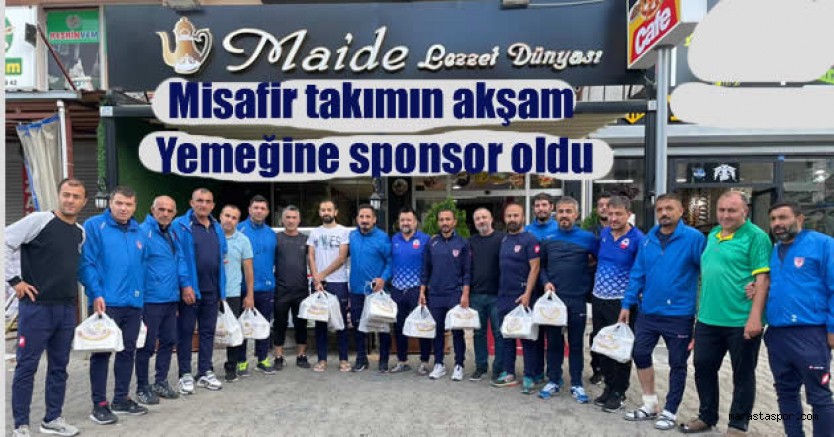 Rakip takım Maide lezzet dünyasında ağırlandı