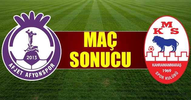 Afyonspor – Kahramanmaraşspor: 7-0 | MAÇ SONUCU ÖZET