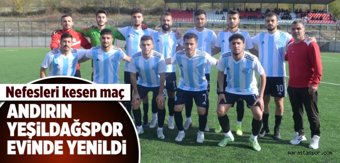 Andırın Yeşildağspor 1-2 Cumhuriyet Üniversitesi özet maç sonu