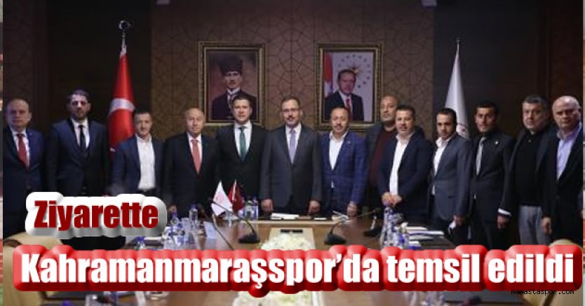 Bakan Kasapoğlu, TFF ile 2 ve 3. Lig Kulüpler Birliği’ni kabul etti