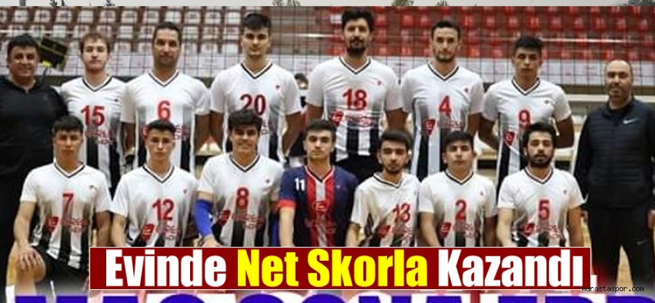 Kahramanmaraş Atcı Gençlik, Set Vermeden Aldı