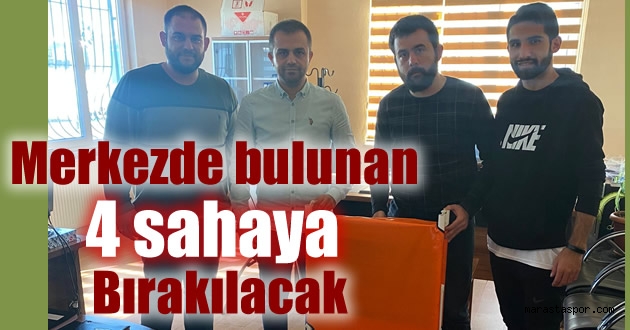 Kahramanmaraş’ta Sahalara verilmek üzere Sedye takdimi yaptılar