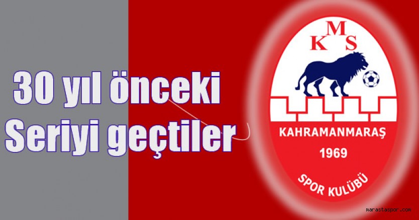 Kahramanmaraşspor’dan tarihi rekor
