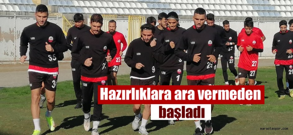 Kahramanmaraşspor, Hazırlıklara başladı