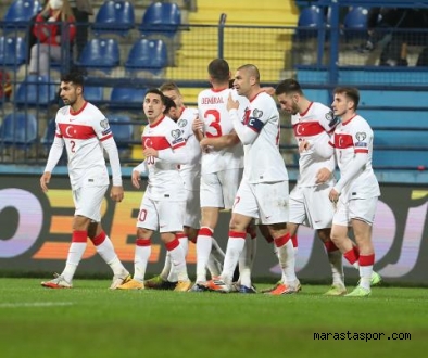Karadağ 1-2 Türkiye maç sonu özet