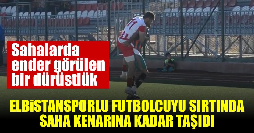 Elbistan’da Maçı izleyen herkesin ‘Helal olsun’ dediği anlar!