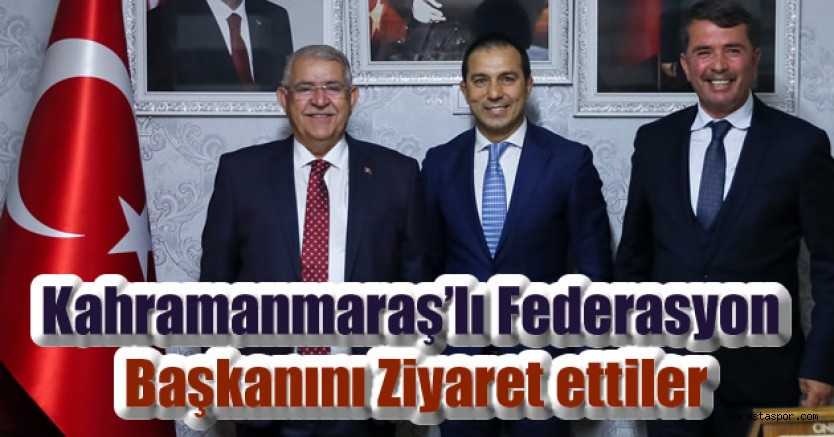 Mahçiçek ve Okumuş’tan, Eroğlu’na Ziyaret