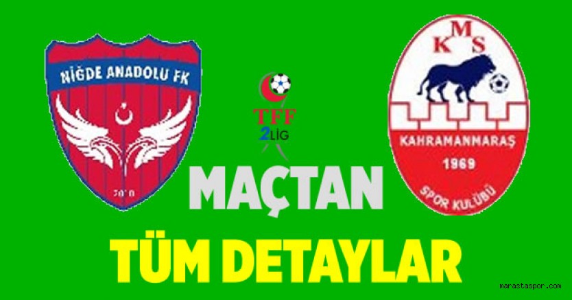 Niğde Anadolu FK – Kahramanmaraşspor maçı ne zaman, saat kaçta, hangi statta oynanacak?, hangi kanalda?