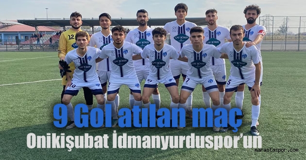 Onikişubat İdmanyurduspor 7-2 Anadolu Gençlikspor