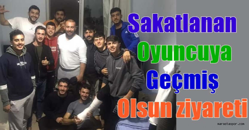 Takım arkadaşlarından Ramazan’a geçmiş olsun ziyareti