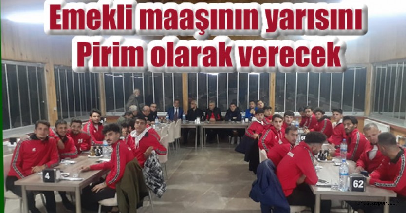 Yavuz Karakoç’tan Elbistanspor’a moral’ yemeği!