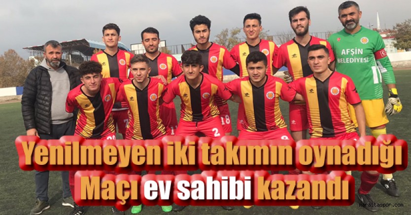 Afşin Belediyespor, Kurtuluş Futbolspor’u mağlup etti