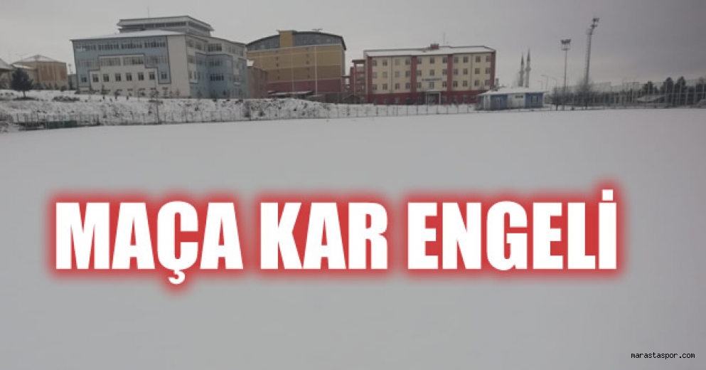 Andırın Yeşildağspor, Abdulvahabigazispor ile oynayacağı maç ertelendi
