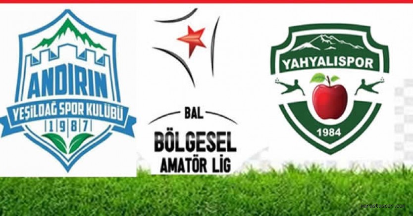 Andırın Yeşildağspor 1-2 Yahyalıspor maç sonucu özet