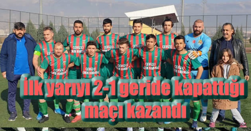 Bertizspor, Anadolu Gençlikspor’u mağlup etti