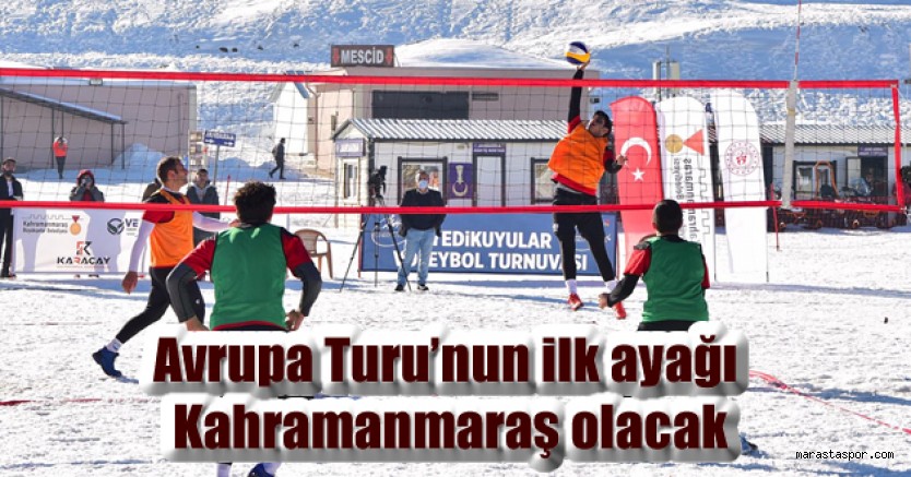 CEV Açıkladı! Kahramanmaraş Avrupa Turu’na sahipliği yapacak