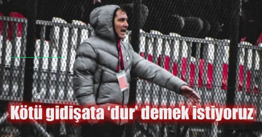 Elbistanspor’un yeni teknik direktöründen açıklama
