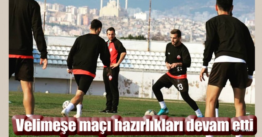 Ergene Velimeşespor ile oynayacağı maçın hazırlıkları devam etti
