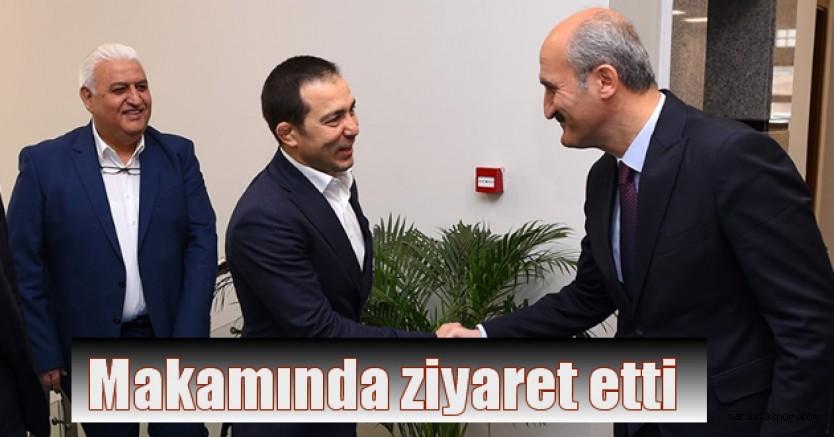 Eroğlu’ndan Başkan Okay’a Ziyaret