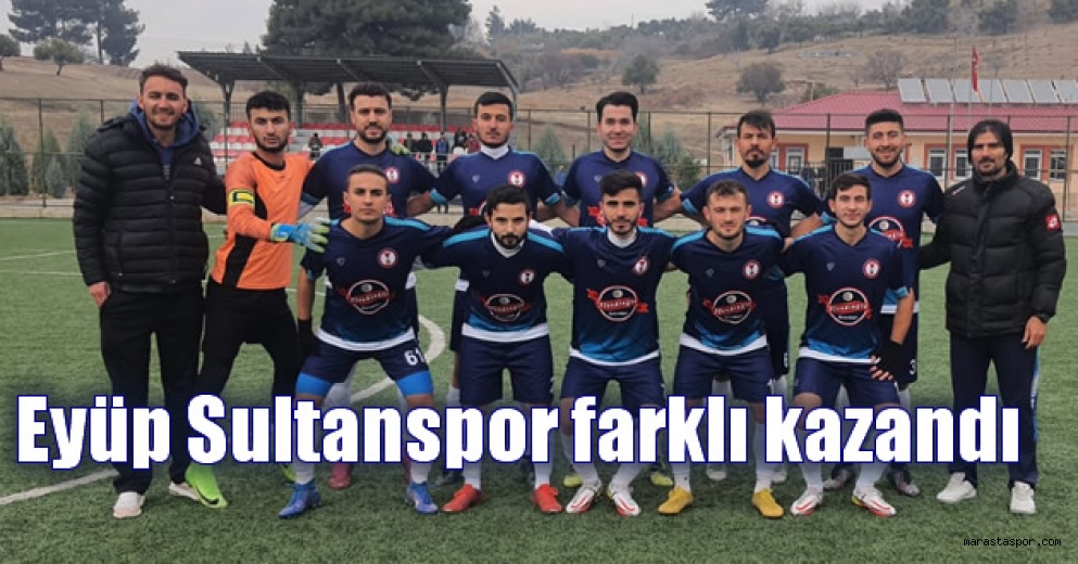 Eyüp Sultanspor, Kahramanşehirspor’u mağlup etti