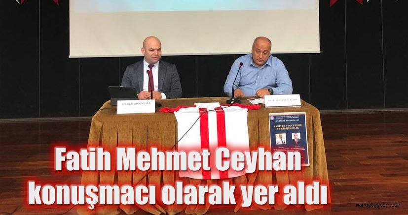 Fatih Mehmet Ceyhan, Girişimcilik Sürecini KSÜ Öğrencileriyle Paylaştı
