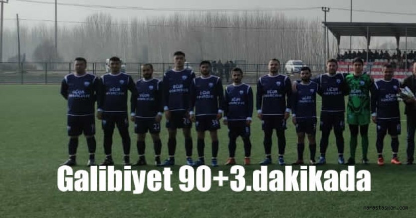 Göksun Ülküspor, Kahramanmaraşspor Amatör’ü mağlup etti