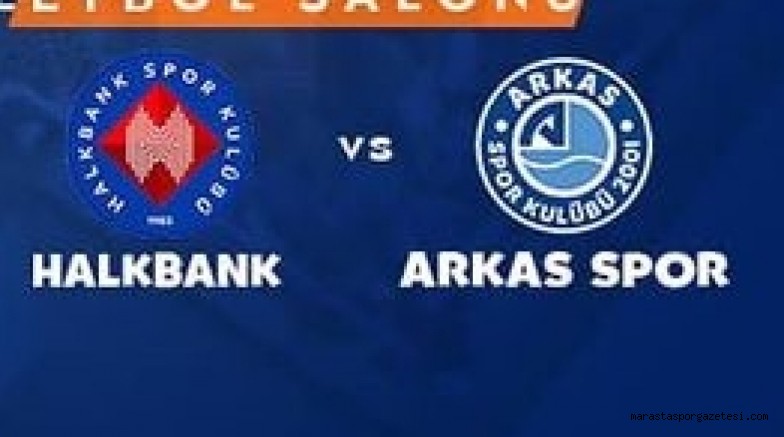 Halkbank – Arkas Spor maçı canlı izle