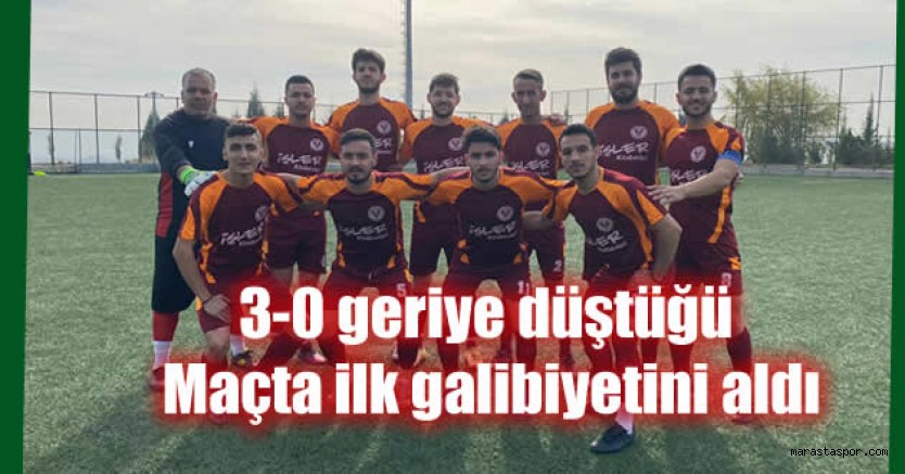 Hartlap Köyü Ali Doğanspor, Edelerspor’u mağlup etti