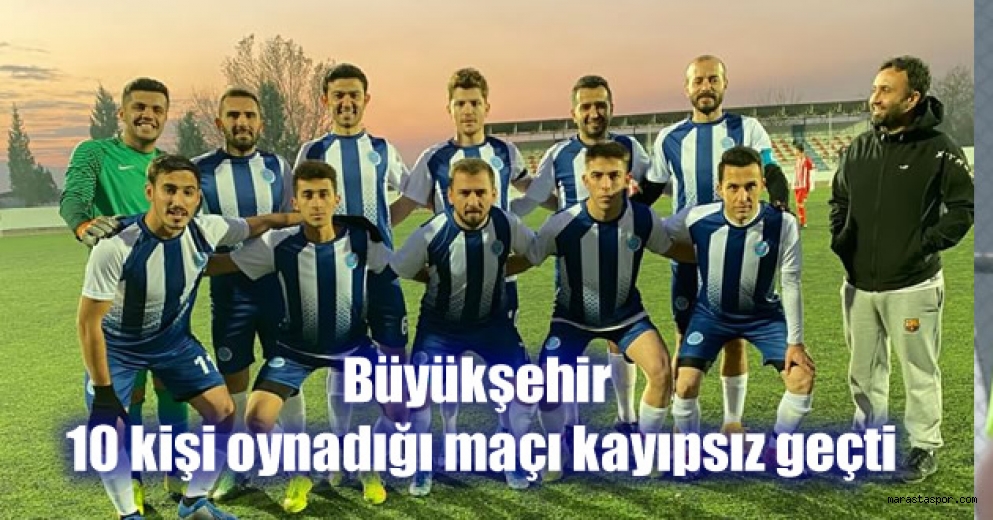 K.Maraş Bşb Gençlik ve Spor, Kahramanmaraşspor Amatör’u mağlup etti