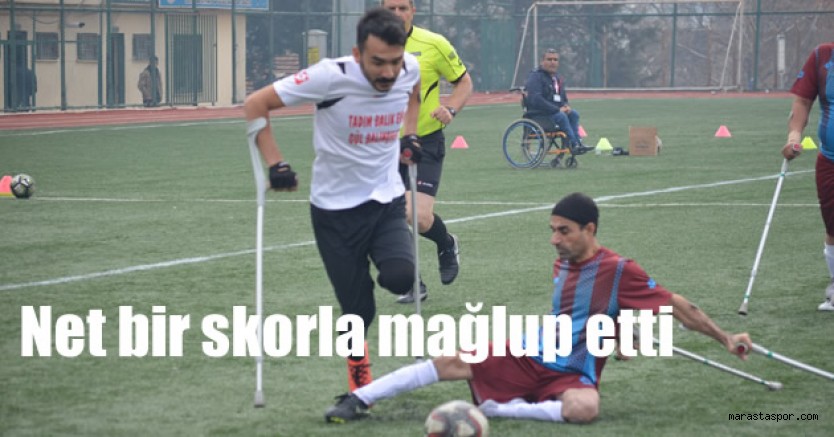 Kahramanmaraş Ampute takımı Yedi attı