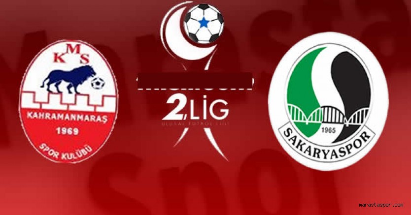 Kahramanmaraşspor, Lider Sakaryaspor ile karşılaşacak