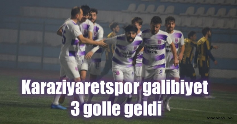 Karaziyaretspor, Büyüksırspor’u mağlup etti