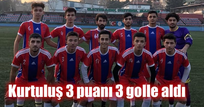 Kurtuluş 1920 Spor, Türkoğlu Gençlerbirliğispor’u mağlup etti