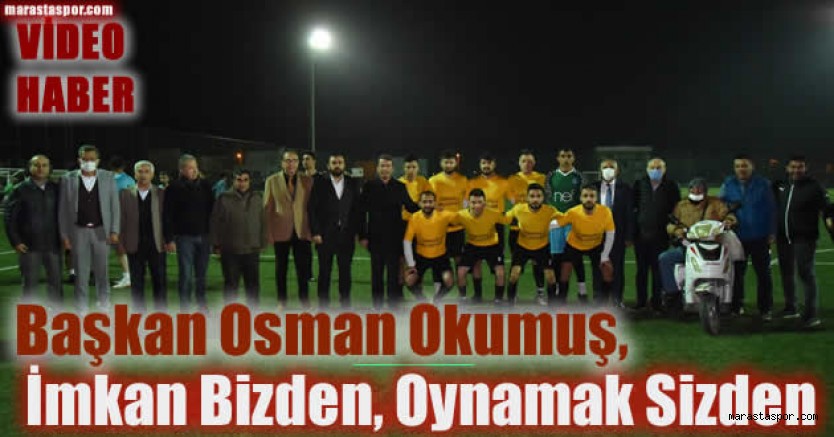 Mahalleler arası futbol turnuvası Türkoğlu’nda başladı