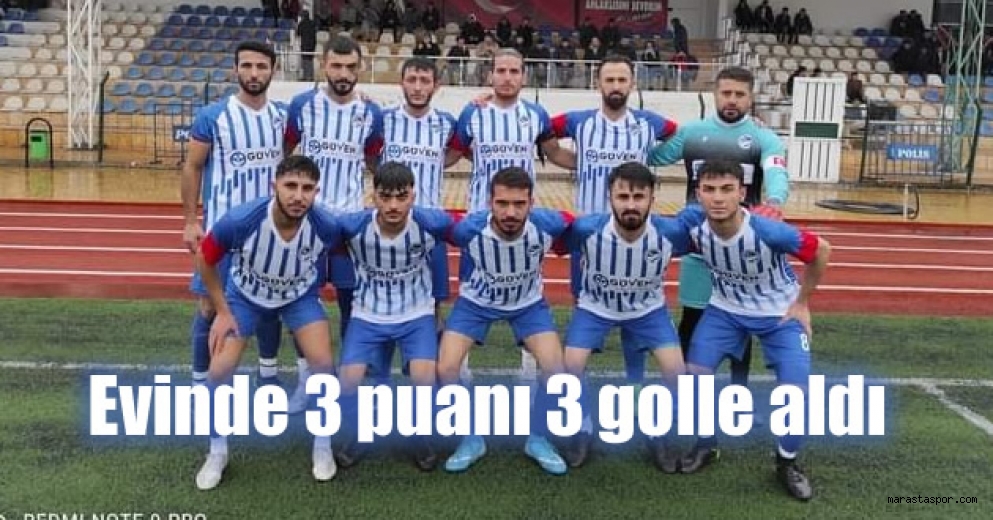 Pazarcık Aksuspor, evinde Anadolu Gençlikspor’u mağlup etti
