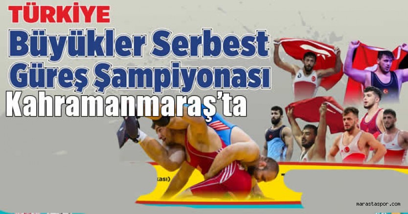 Türkiye Güreş Şampiyonası Heyecanı Kahramanmaraş’ta Yaşanacak!