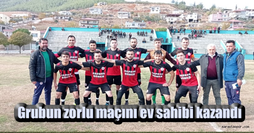 Türkoğlu Gençlerbirliğispor, Nahırönü Dumlupınarspor’u mağlup etti