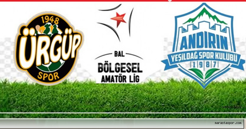 Ürgüpspor 4-1 Andırın Yeşildağspor maç sonu özet