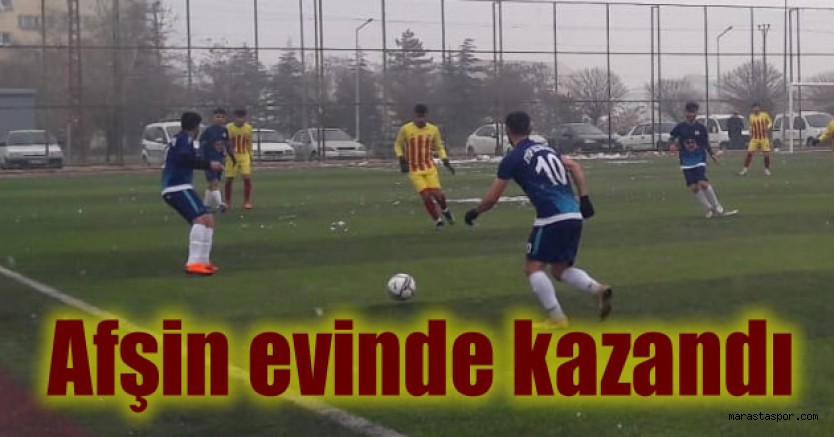 Afşin Belediyespor, evinde Eyüp Sultanspor’u mağlup etti