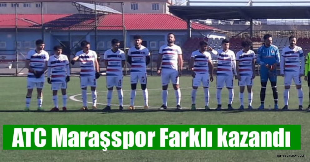 Atc Atletic Maraşspor, Kümbetspor’u mağlup etti