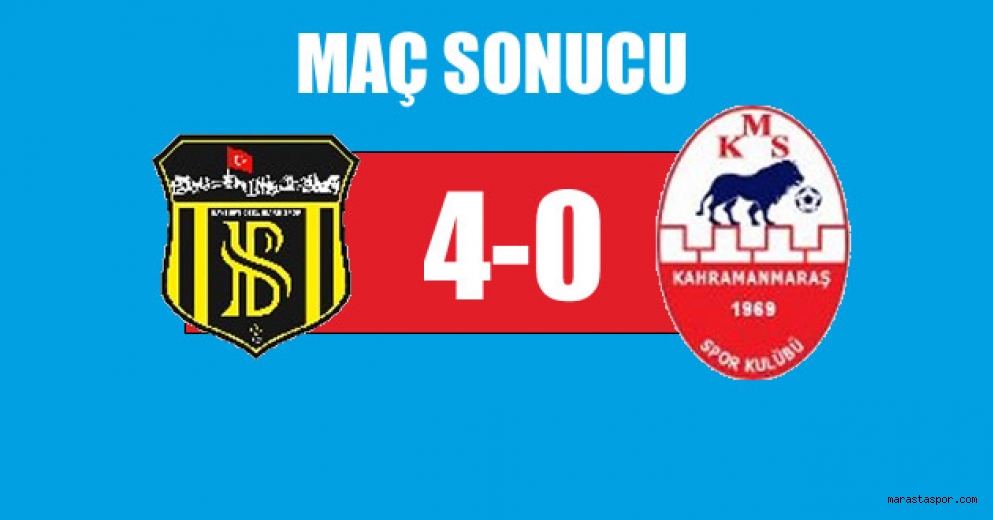 Bayburt Özel İdare Spor, 4-0 Kahramanmaraşspor maç sonu özet