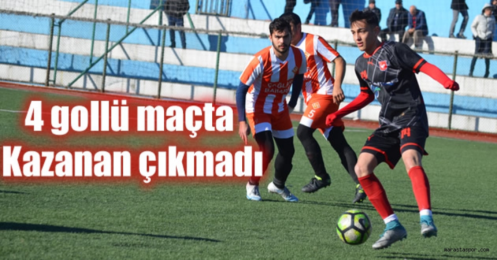 Büyüksırspor ile Dulkadiroğlu 1337 Spor berabere kaldı