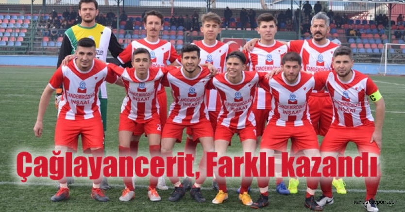 Çağlayanceritspor, Kümbetspor’u mağlup etti